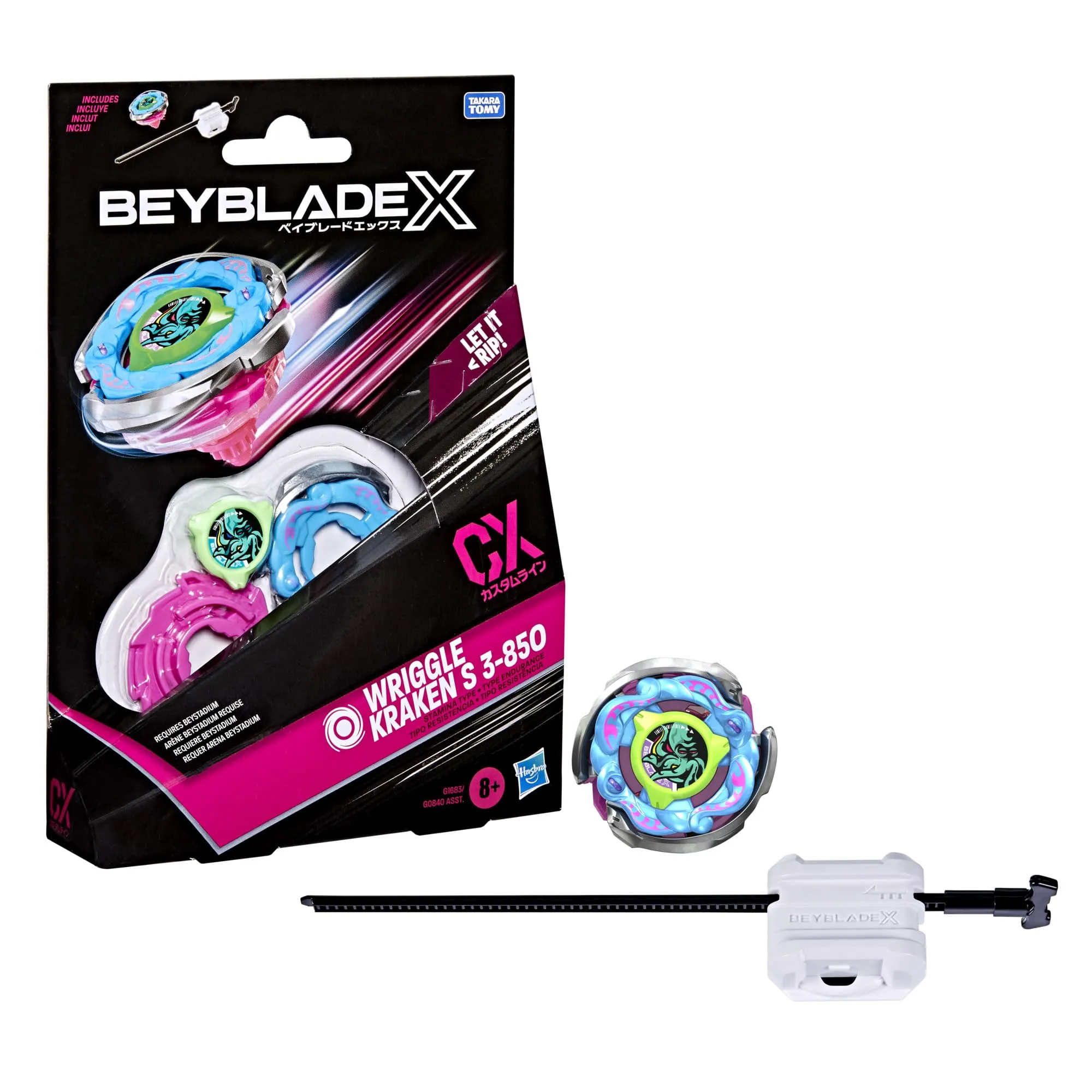 Hasbro Beyblade X - Starter Pack Wriggle Kraken S 3-85O CX
