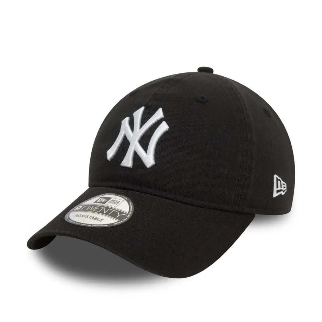 New Era New York Yankees MLB Washed Nero 9Twenty Berretto Regolabile