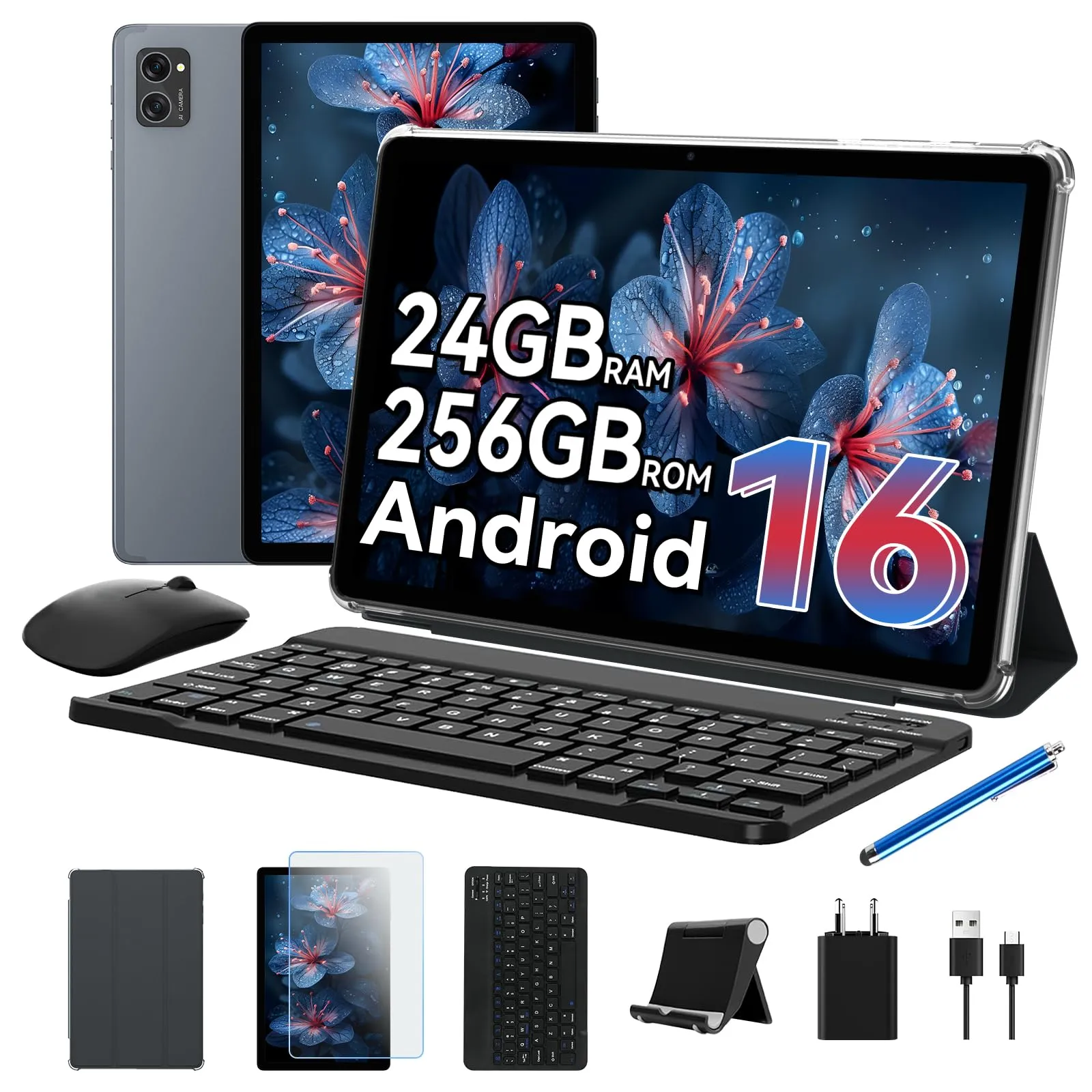 TABWEE T20 Tablet Android 16 con Tastiera e Accessori