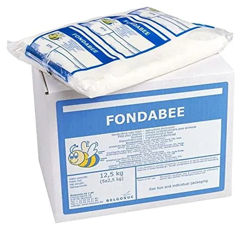 Belgosuc CANDITO per API FONDABEE Alimento Superiore in Pasta per Apicoltura - 5 x 2,5 kg