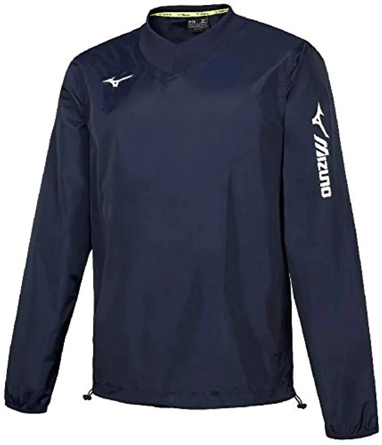 Mizuno Sendai Trad Rain Jacket Blu Navy - Giacca Antipioggia Unisex
