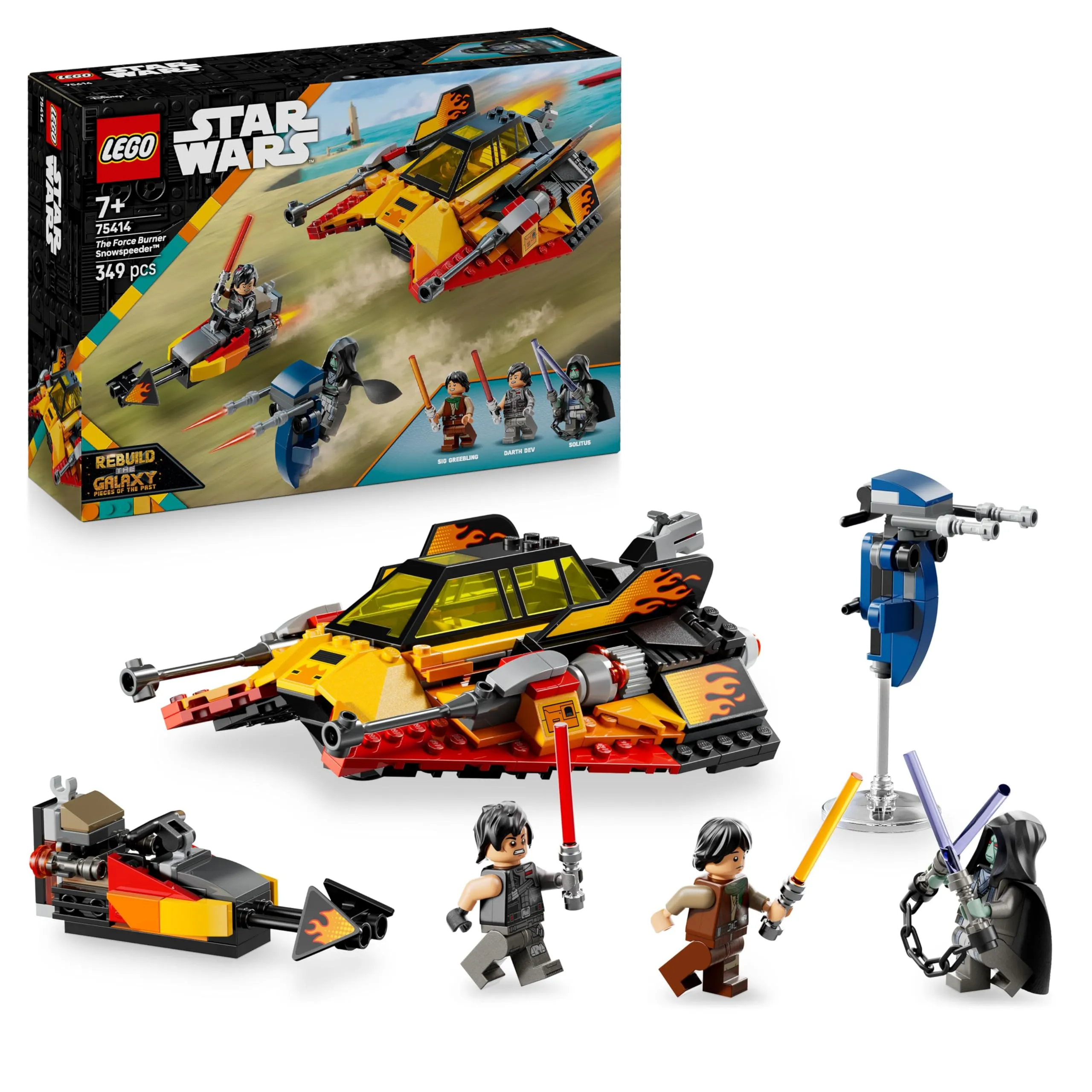 LEGO Star Wars 75414 Snowspeeder Force Burner