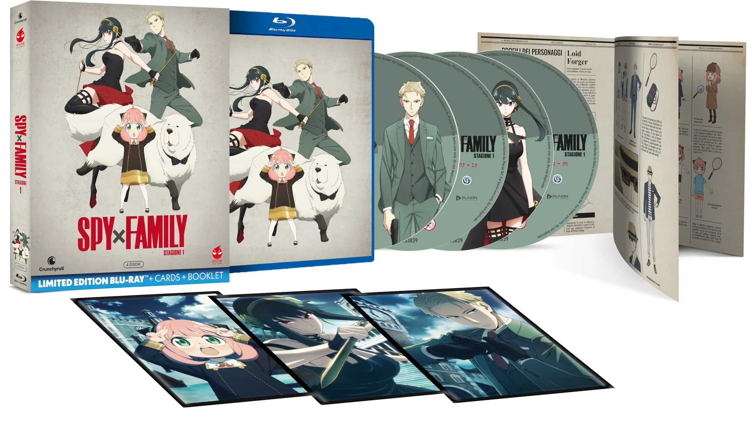 Spy x Family - Stagione 1 (Limited Edition) [Blu-ray]