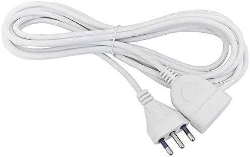 Prolunga Cavo Elettrico Lineare Bipasso SQUADO 10M Con Presa 16A-10A