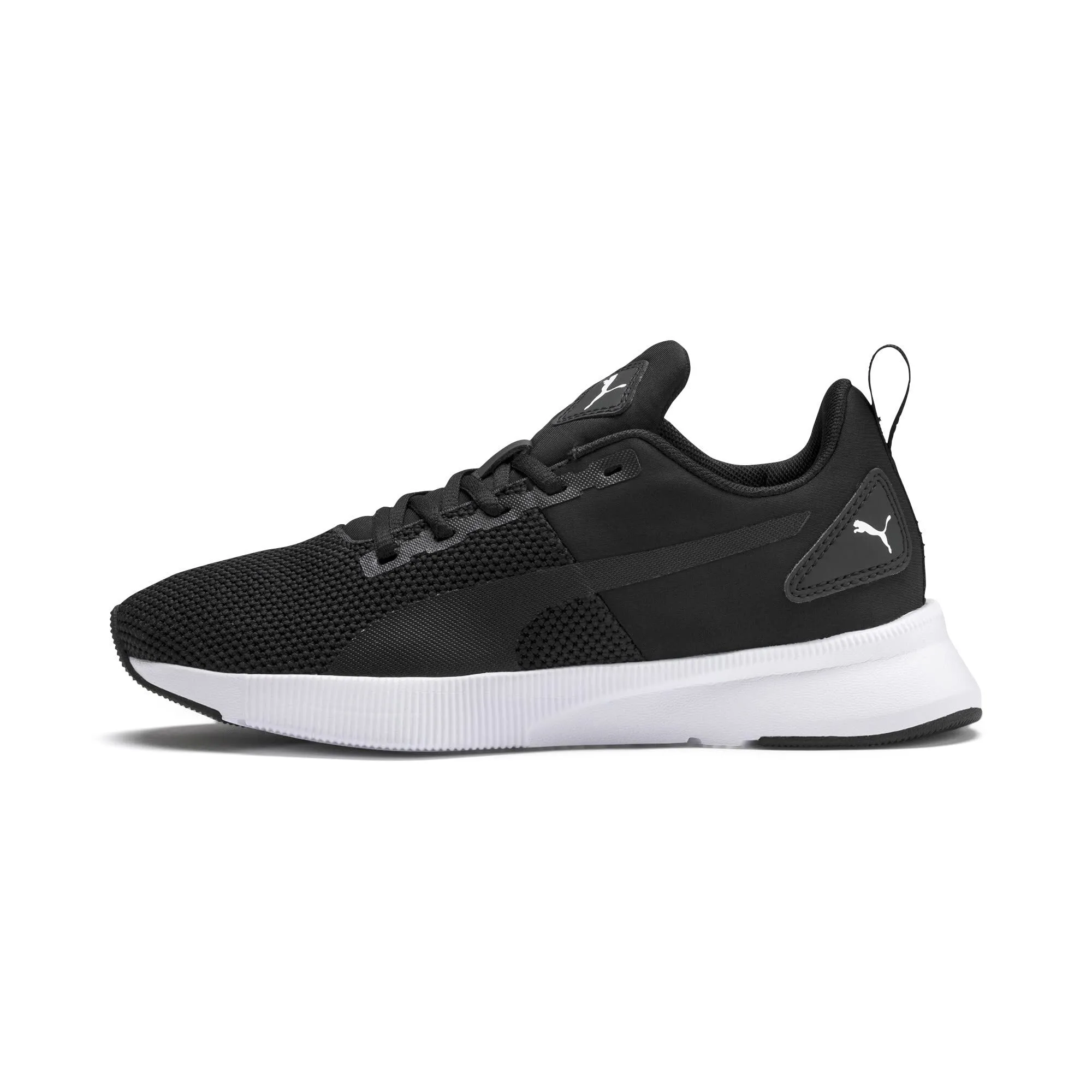 Puma Flyer Runner Jr - Sneakers Unisex Bambini, Nero/Bianco