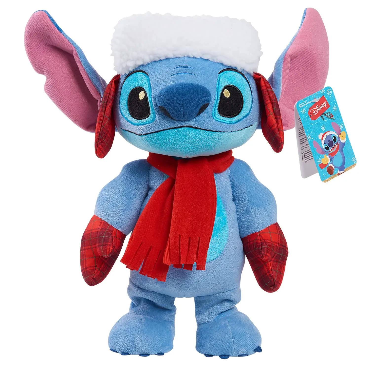 Peluche Disney Stitch Natalizio Ballerino con Musica