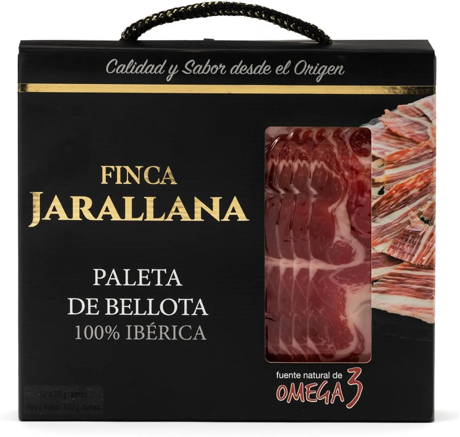 Prosciutto 100% Iberico di Ghianda Affettato - Finca Jarallana (6x70g)