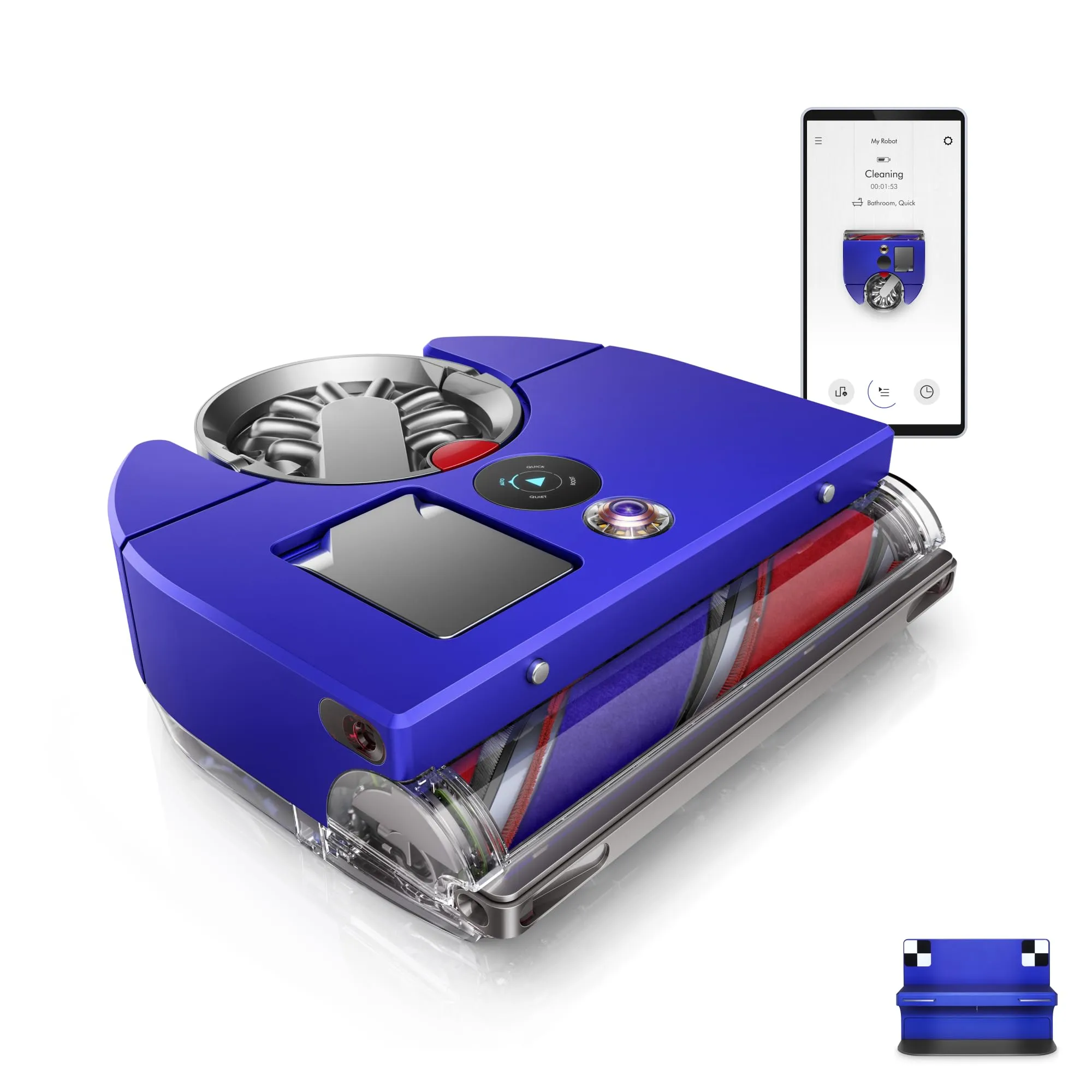 Dyson 360 Vis Nav™ Robot Aspirapolvere Blu