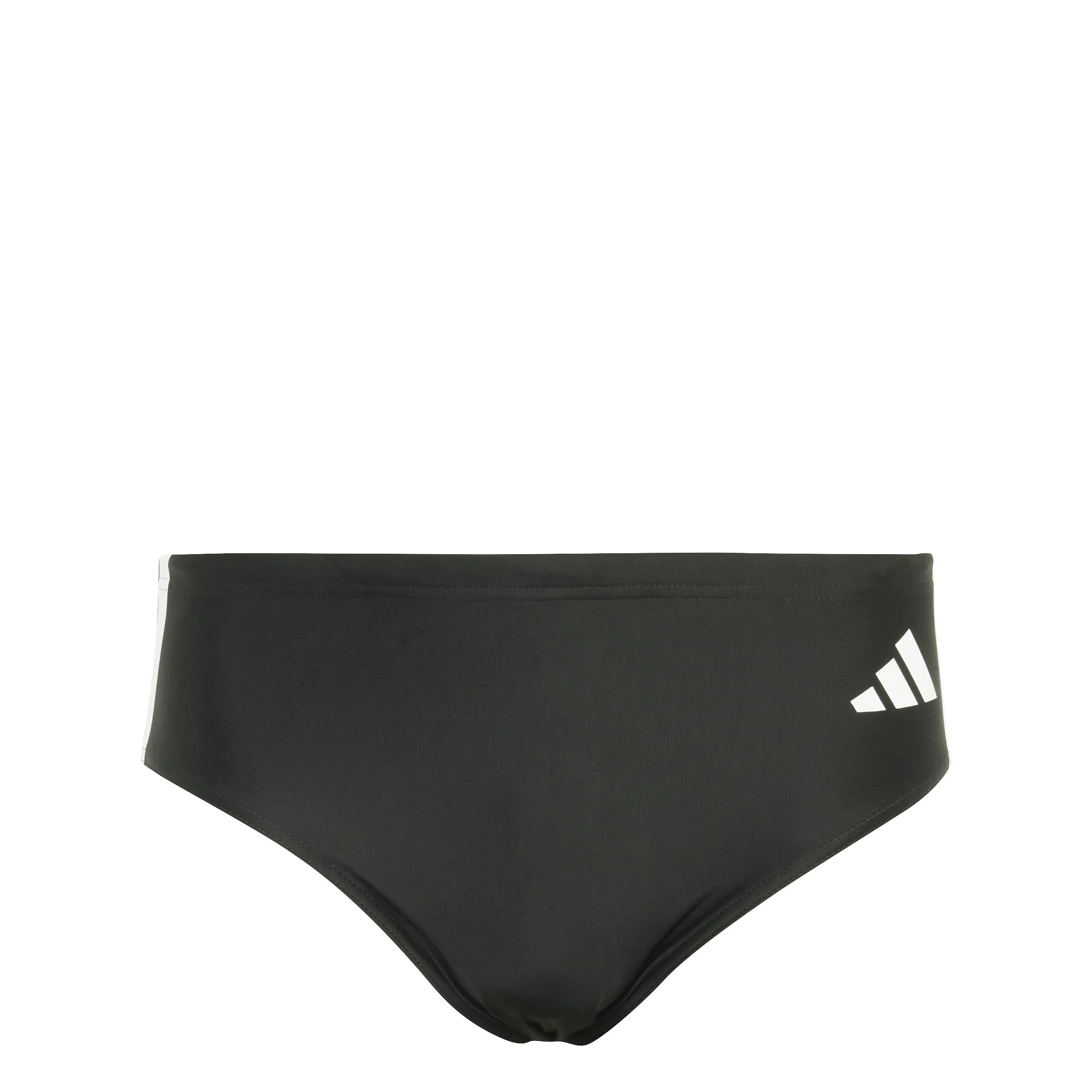 Adidas 3 Stripes Swim Trunks Uomo, Nero/Bianco