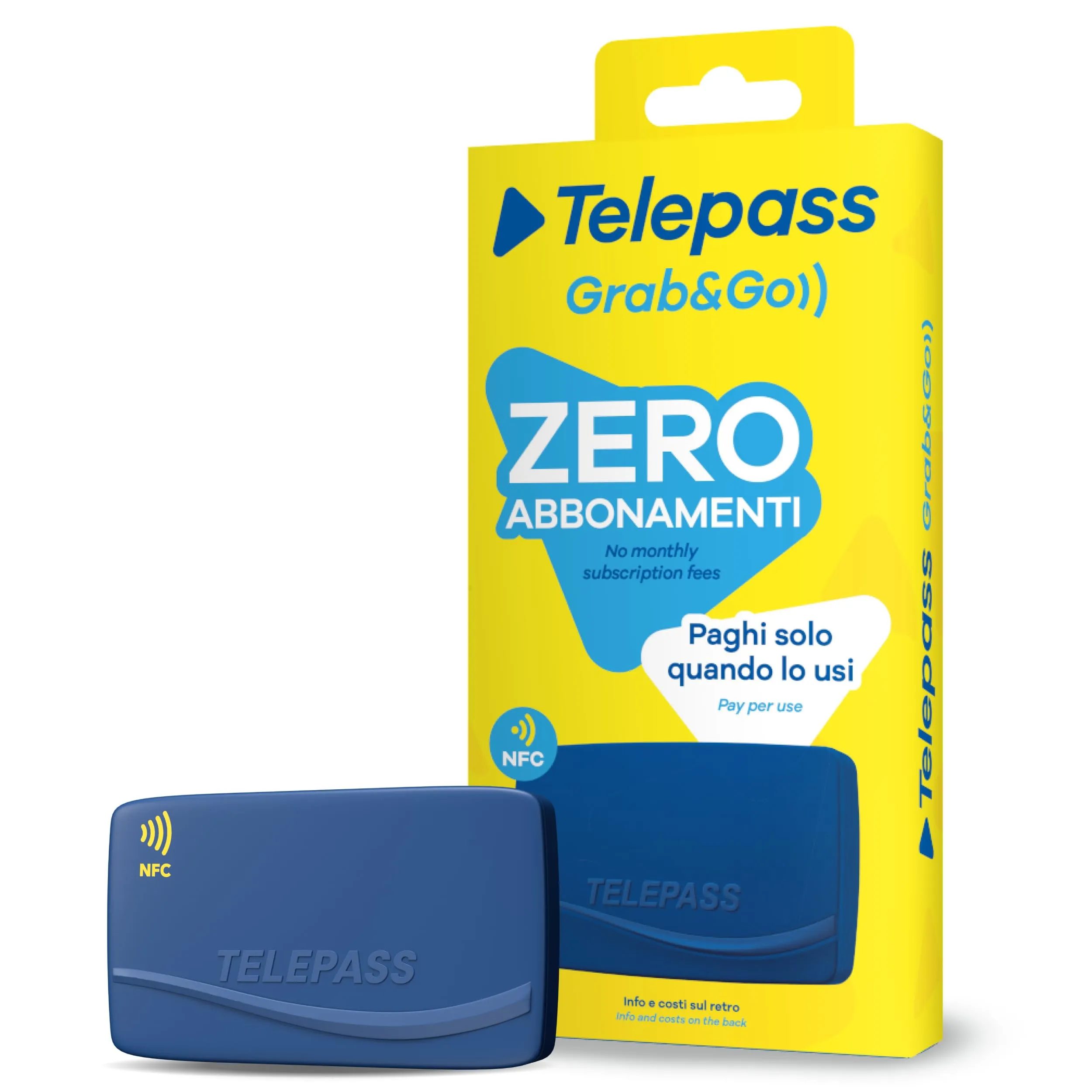 Telepass Grab&Go - Dispositivo Telepedaggio Pay-per-Use