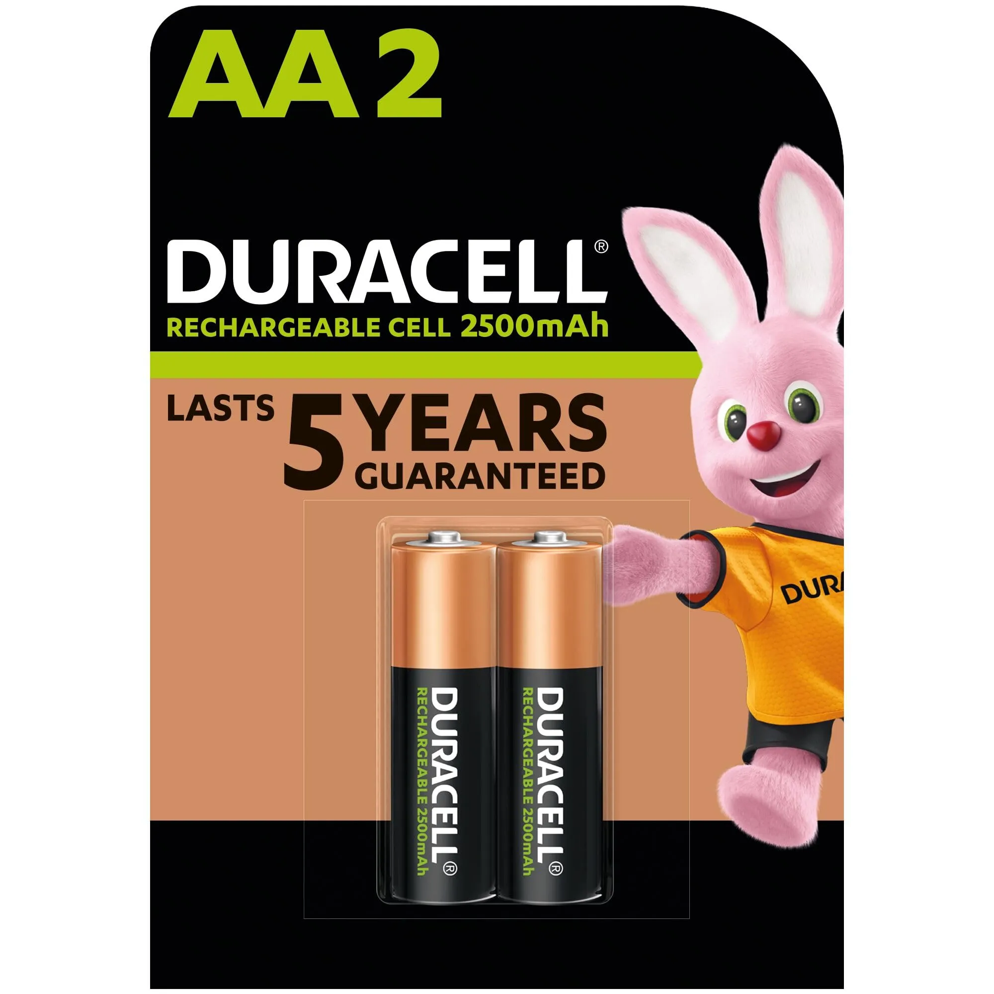 Duracell Ultra Stilo AA 2500mAh Precaricate - Confezione da 2