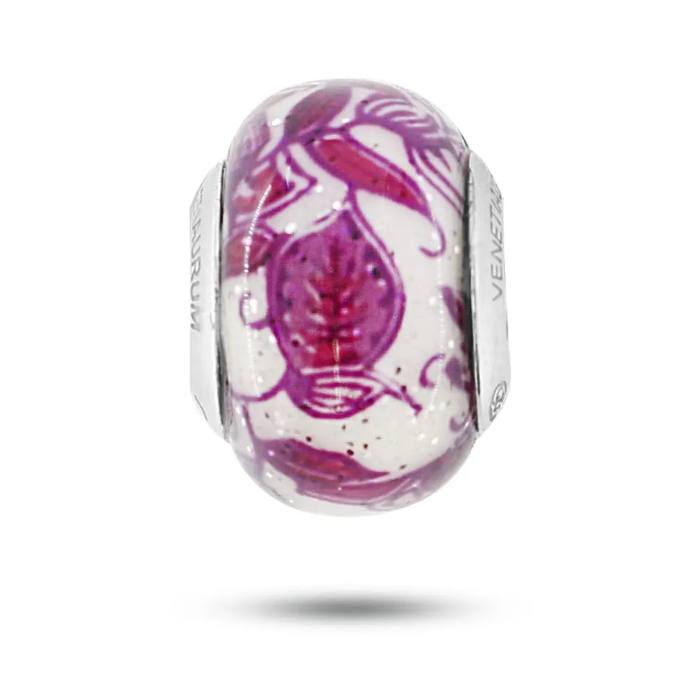 Venetiaurum - Charm Murrina in Vetro di Murano e Argento 925