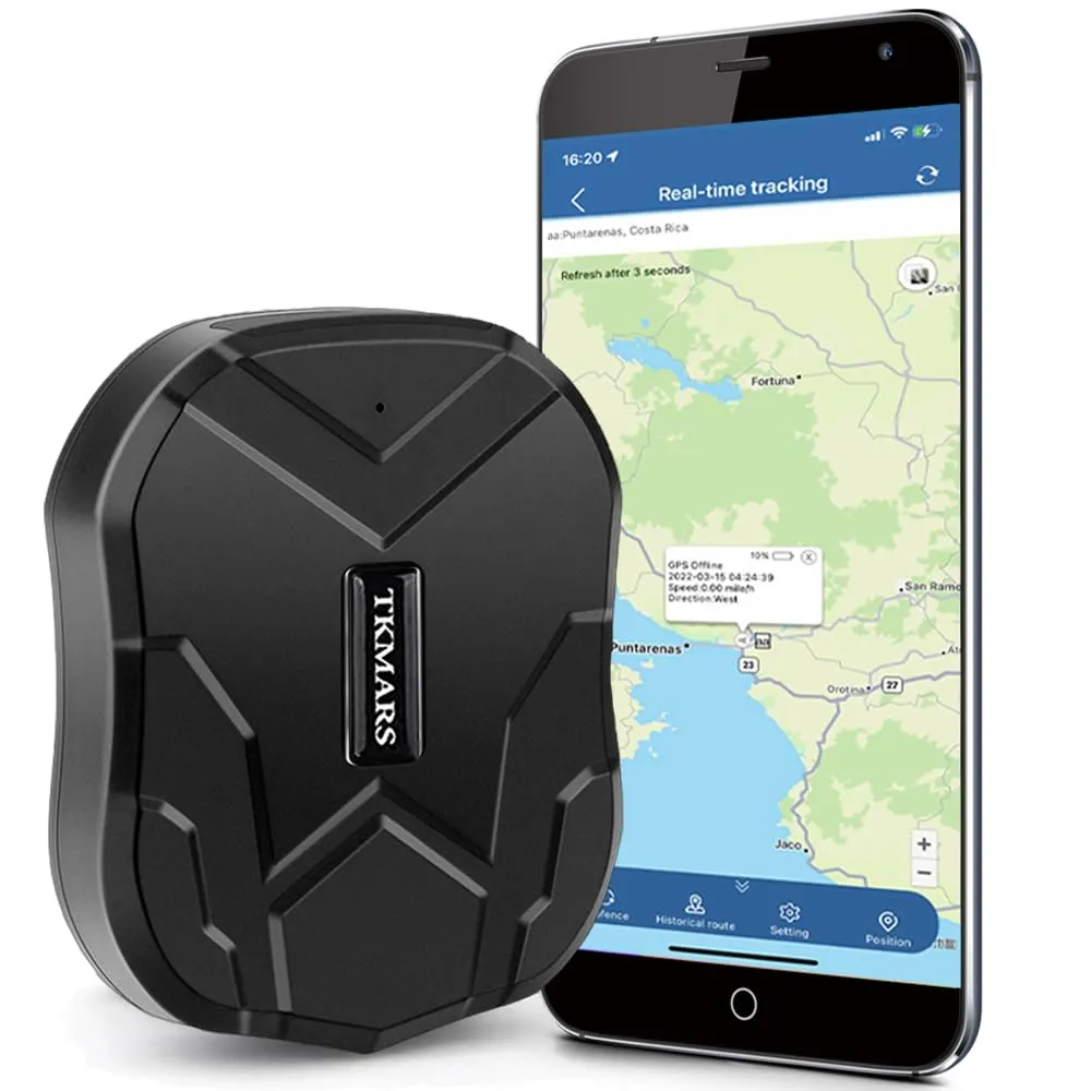 TKMARS TK905 Localizzatore GPS per Auto: Sicurezza e Controllo Senza Abbonamento