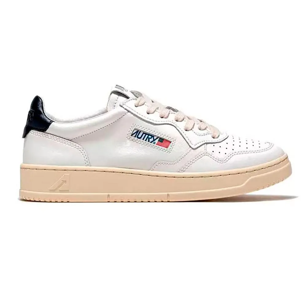 Autry Medalist Low Sneakers Bianche Pelle Uomo