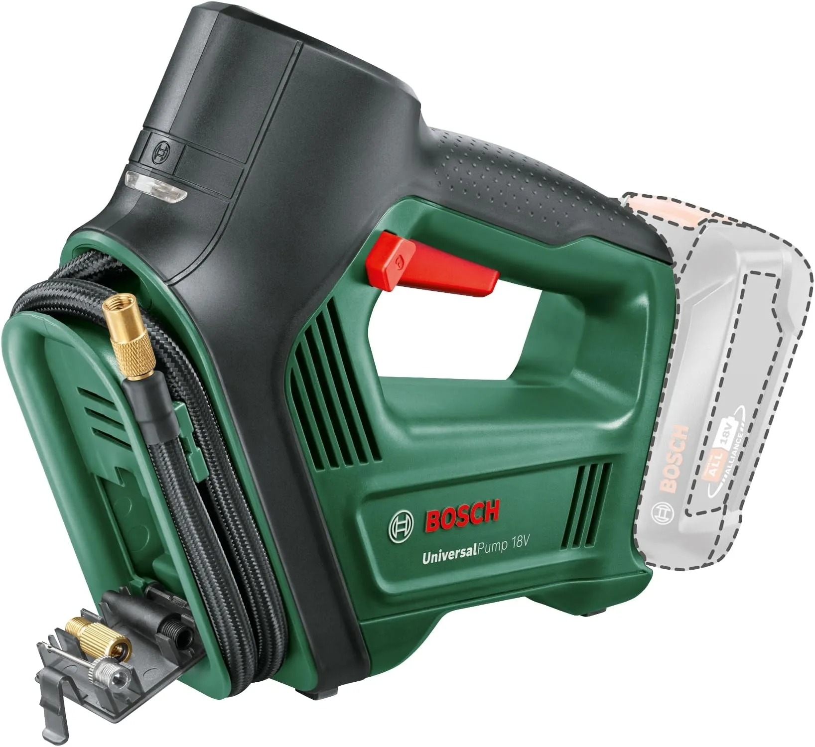 Bosch UniversalPump 18V Compressore Portatile a Batteria