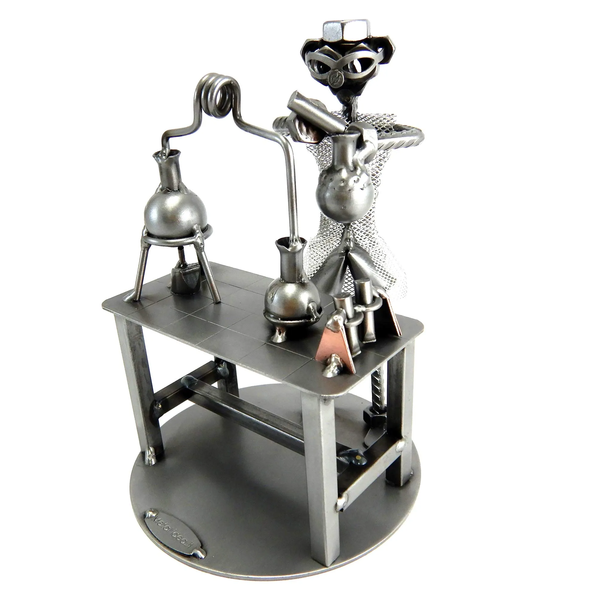 Scultura Chimico in Metallo - Idea Regalo Originale