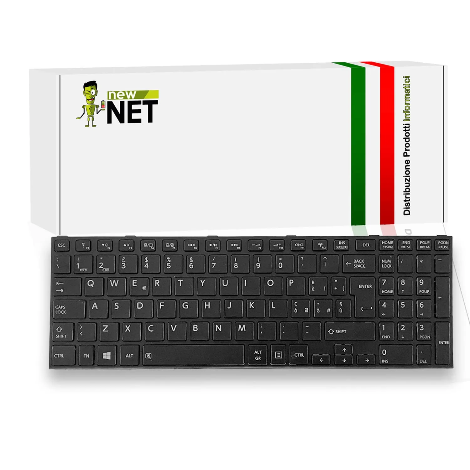 Tastiera Italiana Compatibile per Notebook Toshiba Satellite PRO R50-B