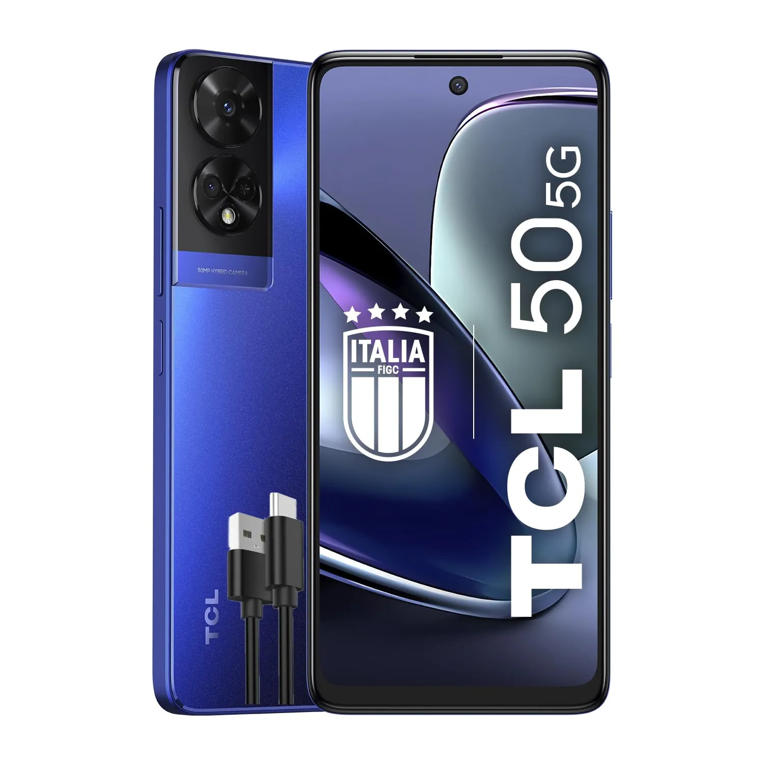 TCL 50 5G Smartphone, Dark Blue