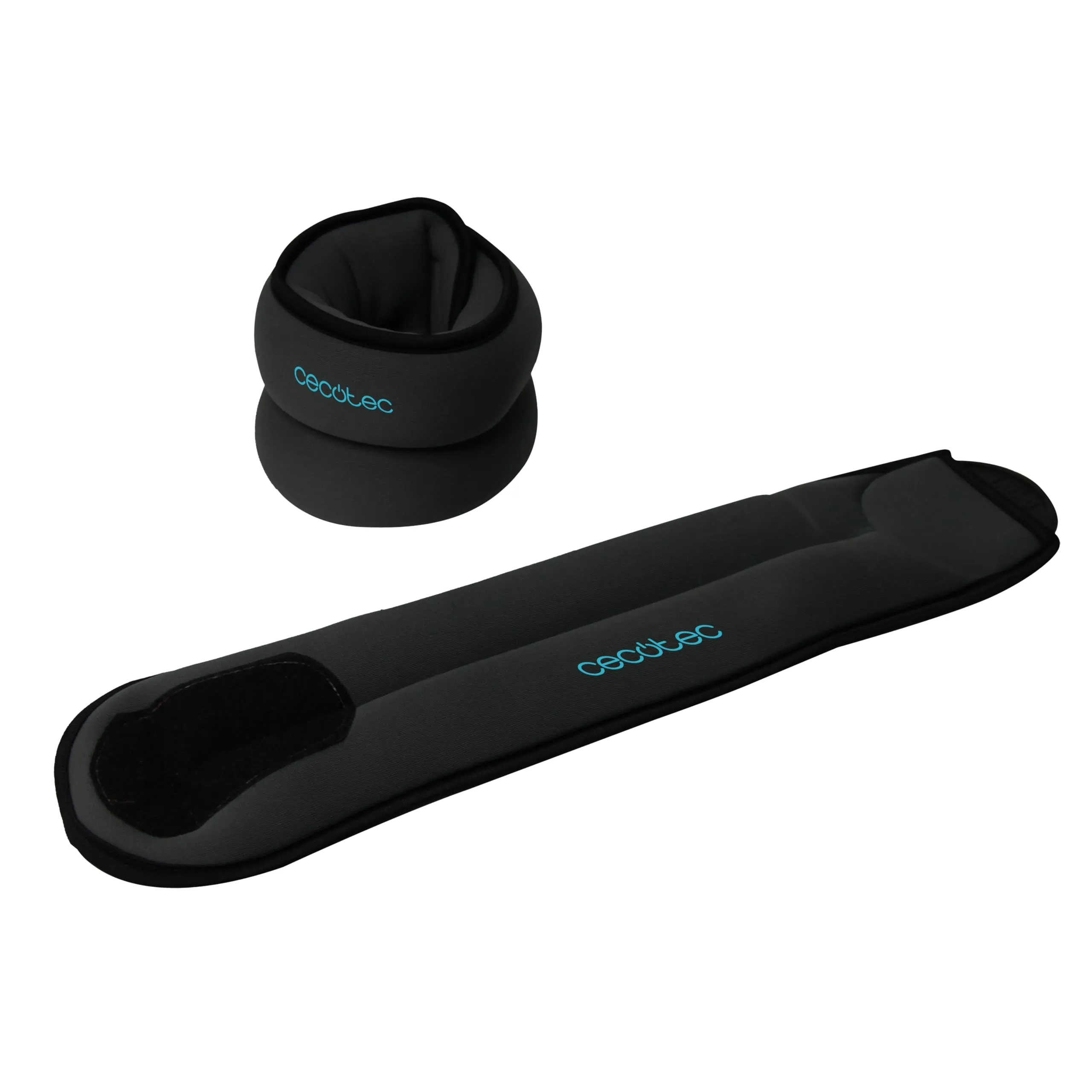 Cecotec Pesi per Caviglia e Polso Regolabili Drumfit AnkleBell 1000 Neo - Set da 2