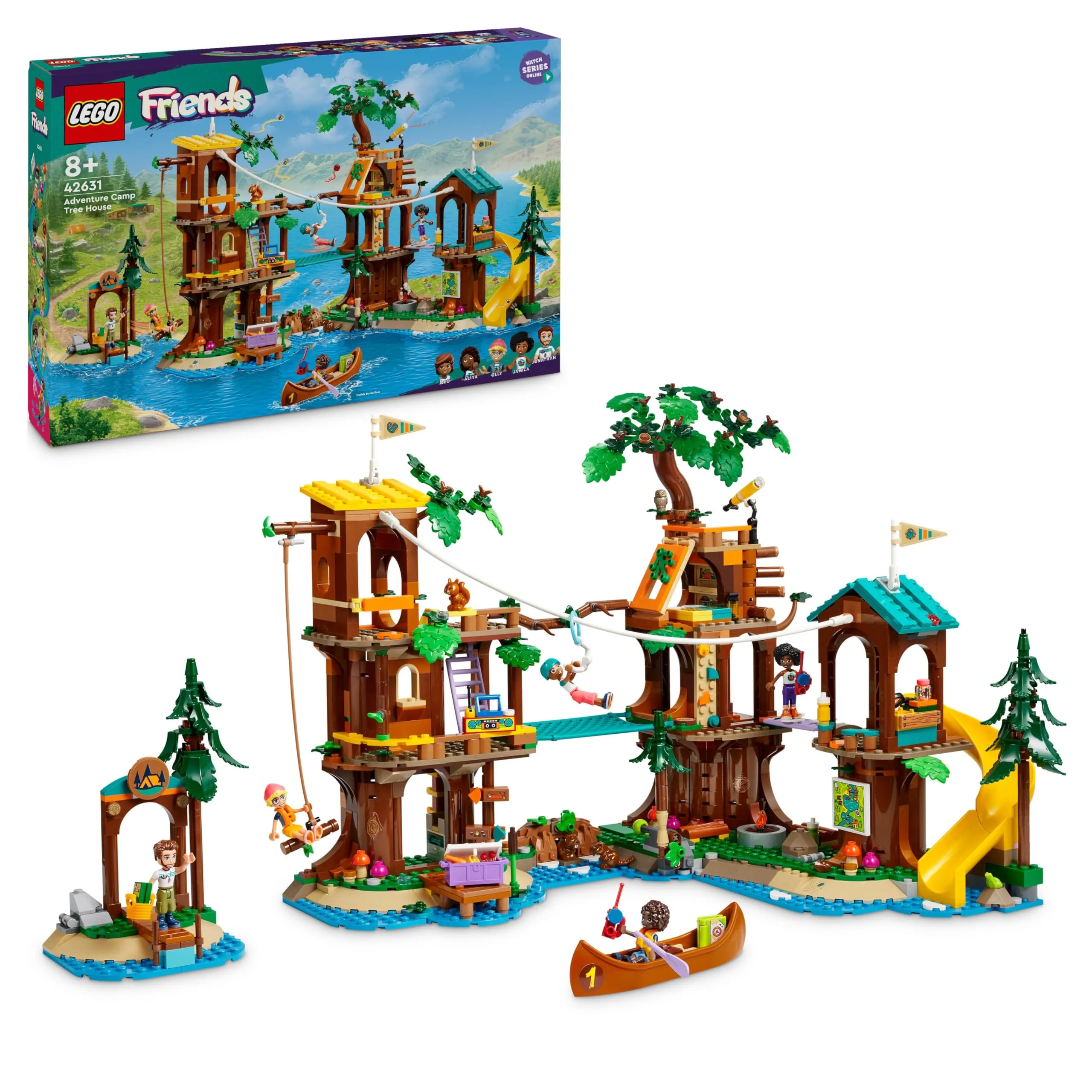 LEGO Friends La Casa sull'Albero al Campo Avventure
