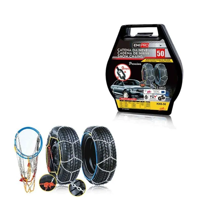 Catene da Neve Gruppo 70 - Compatibili con Diversi Pneumatici