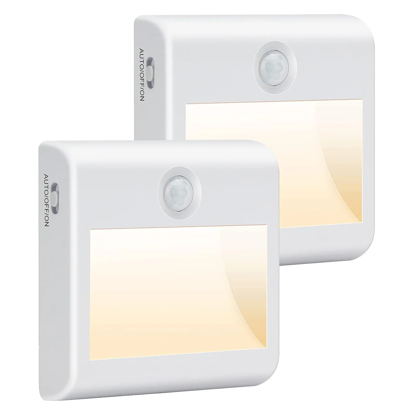 Luce Notturna a Batteria con Sensore di Movimento (2 Pezzi)