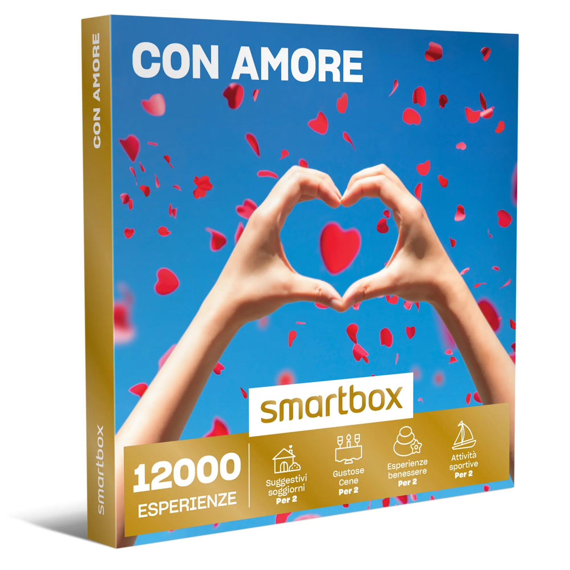 Smartbox Con Amore - Cofanetto Regalo Esperienze Indimenticabili per Due