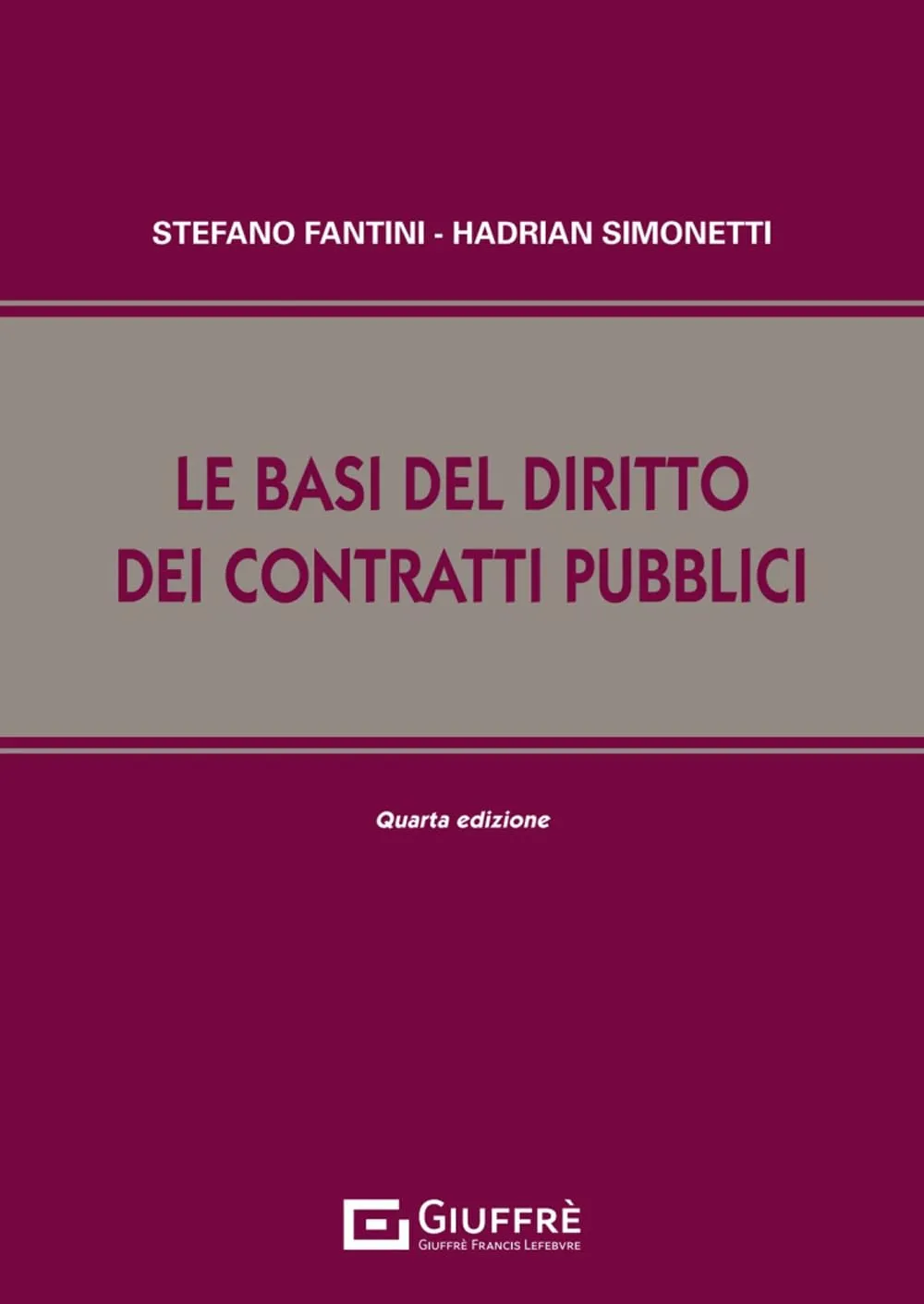 Basi del diritto dei contratti pubblici