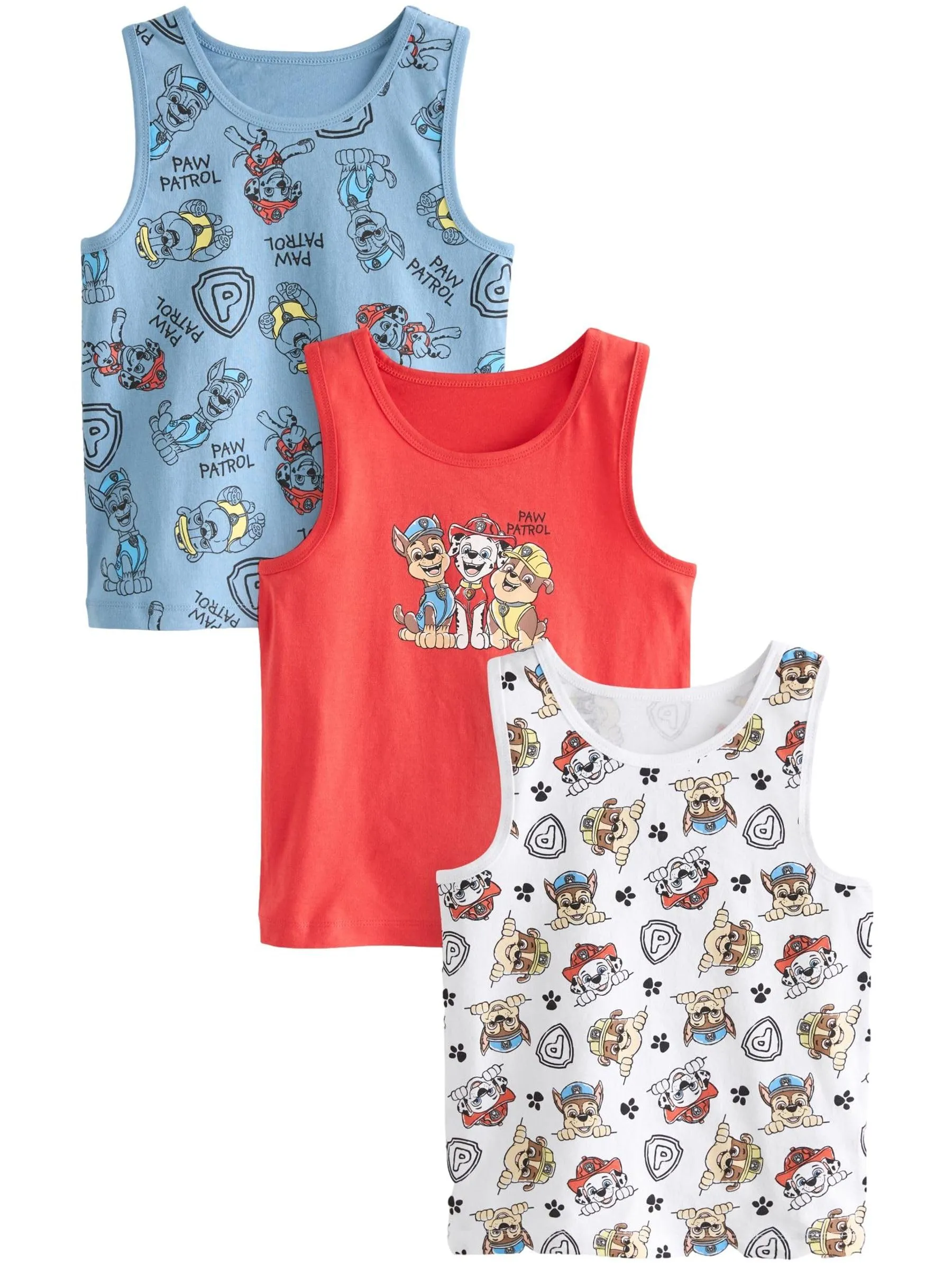 NEXT Confezione da 3 Canotte Paw Patrol - 3 Anni