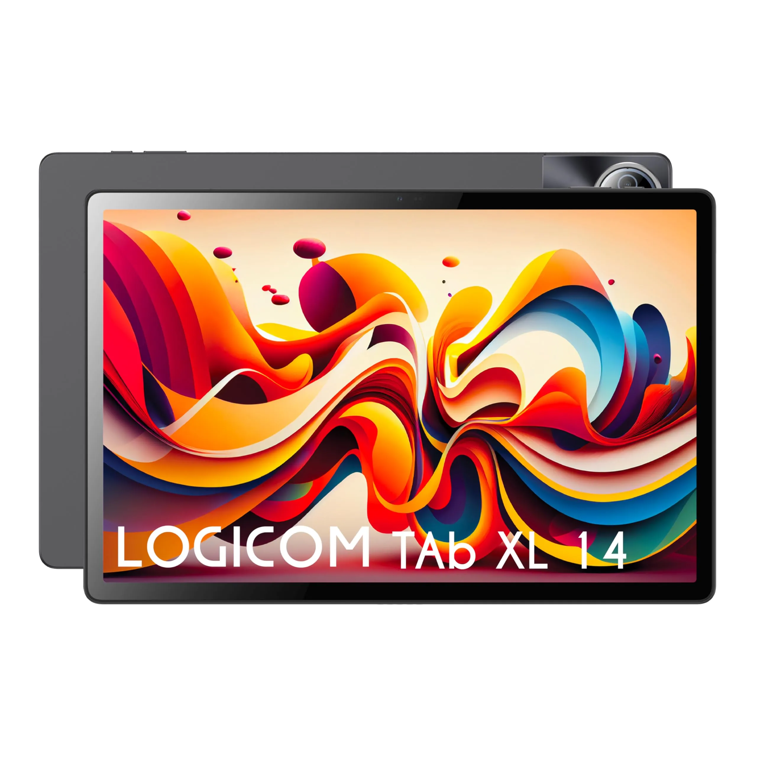 Logicom Tab XXL 14: Tablet Android 15 con Schermo Immersivo da 14 Pollici