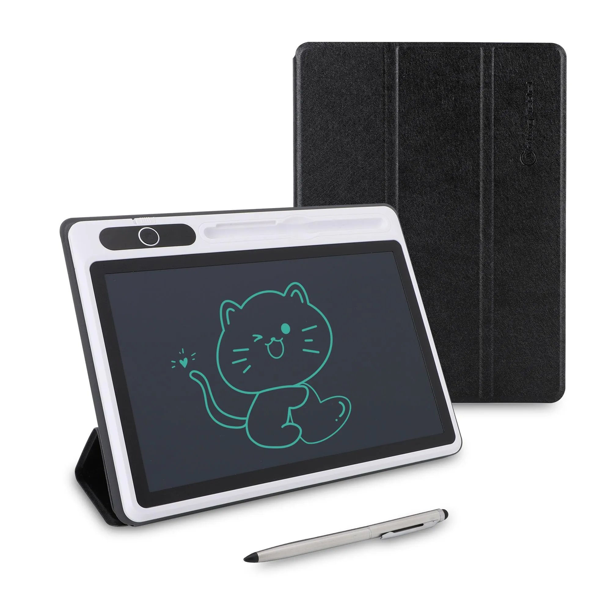 Blocco Note Elettronico LCD 9 Pollici con Custodia - Nero