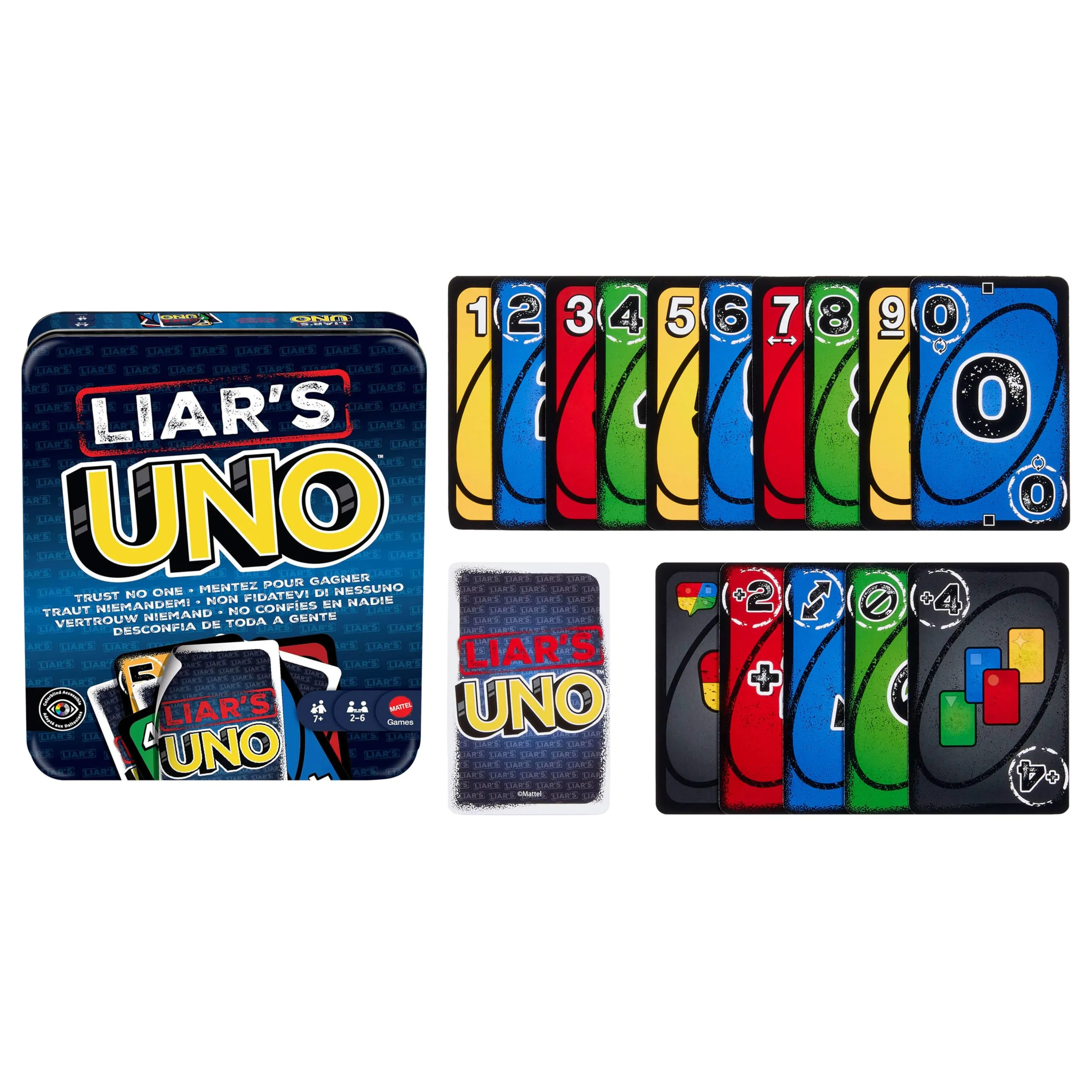 Mattel Games - Liar's UNO