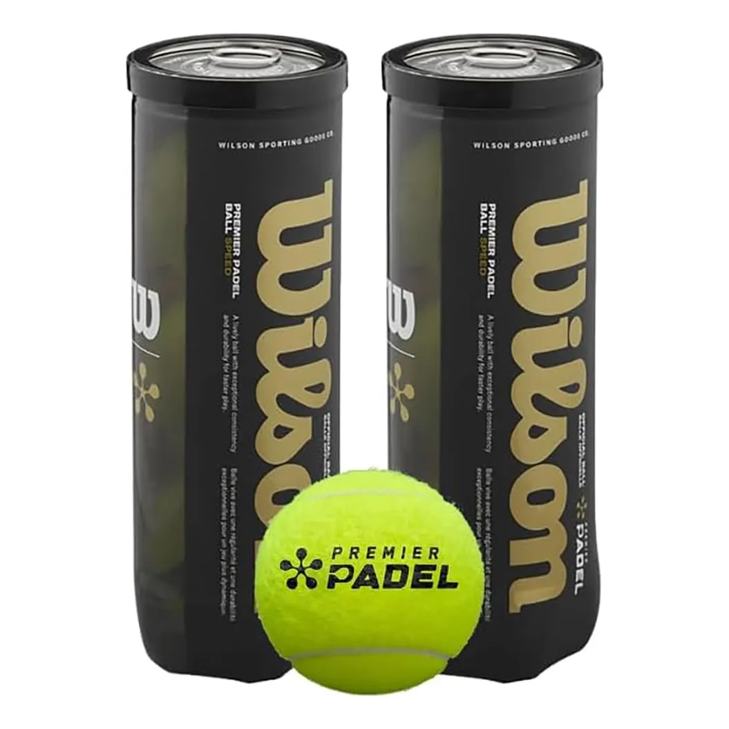 Wilson Premier Padel - Palline da Padel Unisex Adulto (Confezione Doppia)