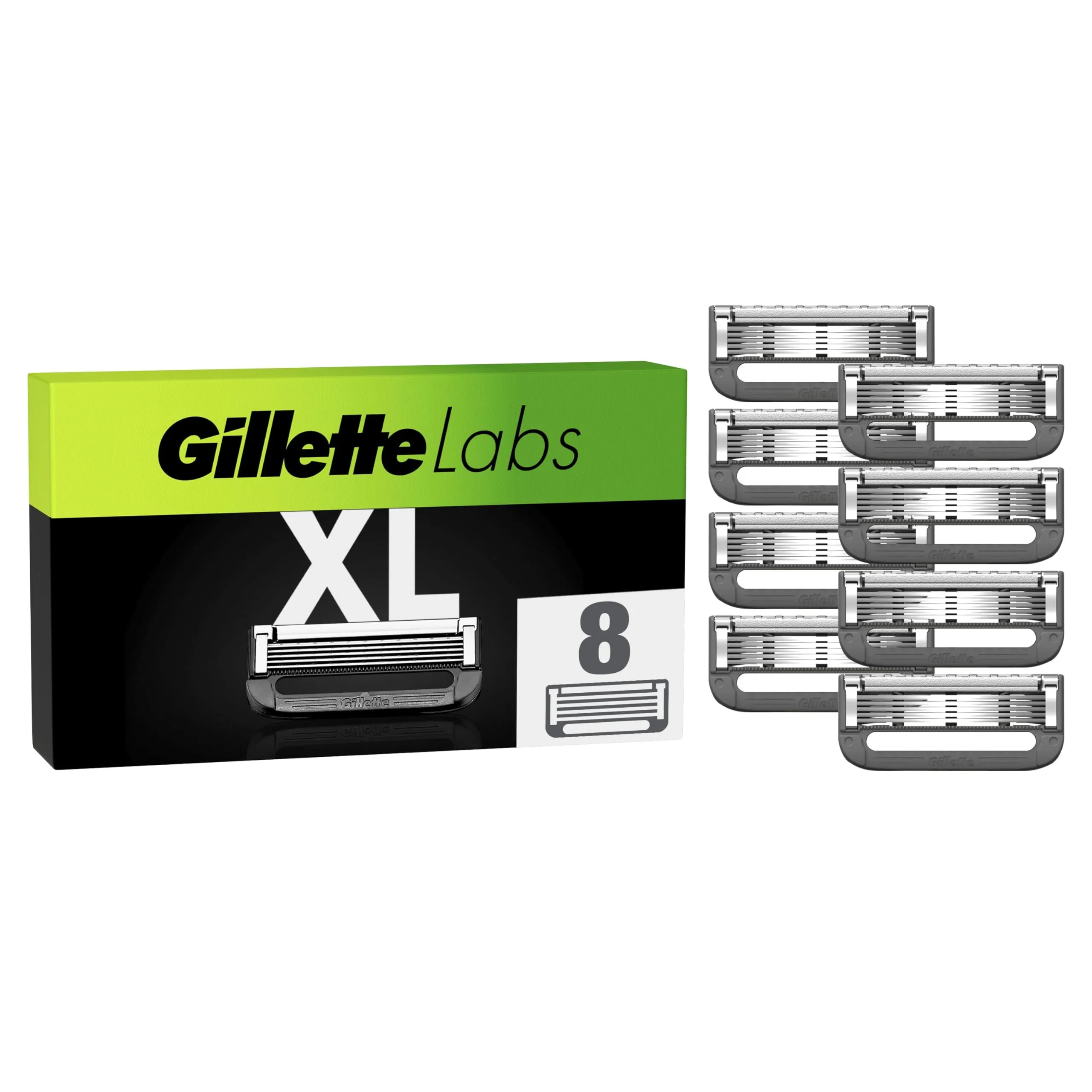 Gillette Labs Lamette di Ricambio (8 pz)