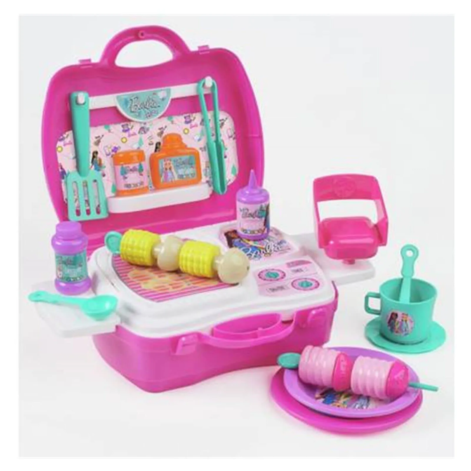 Barbie Valigetta Glamping Set di Grandi Giochi