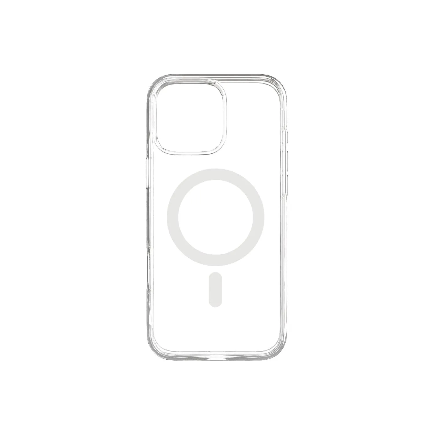 TUNIT Antishock Cover per iPhone 16 Pro Max, Compatibile MagSafe - Trasparente