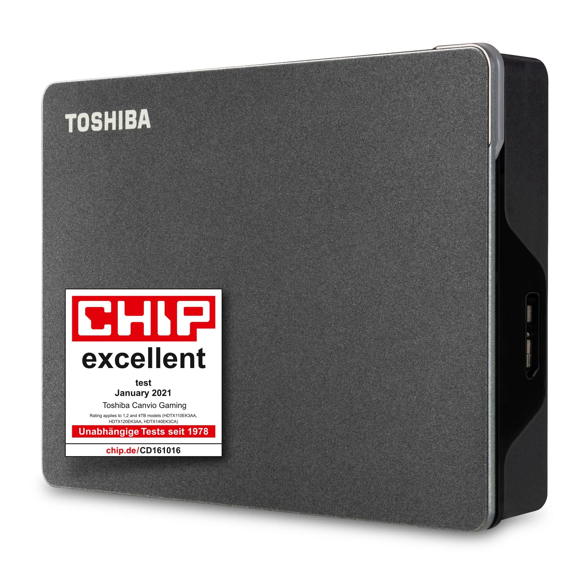 Toshiba Canvio Gaming 4TB - Hard Disk Esterno Portatile