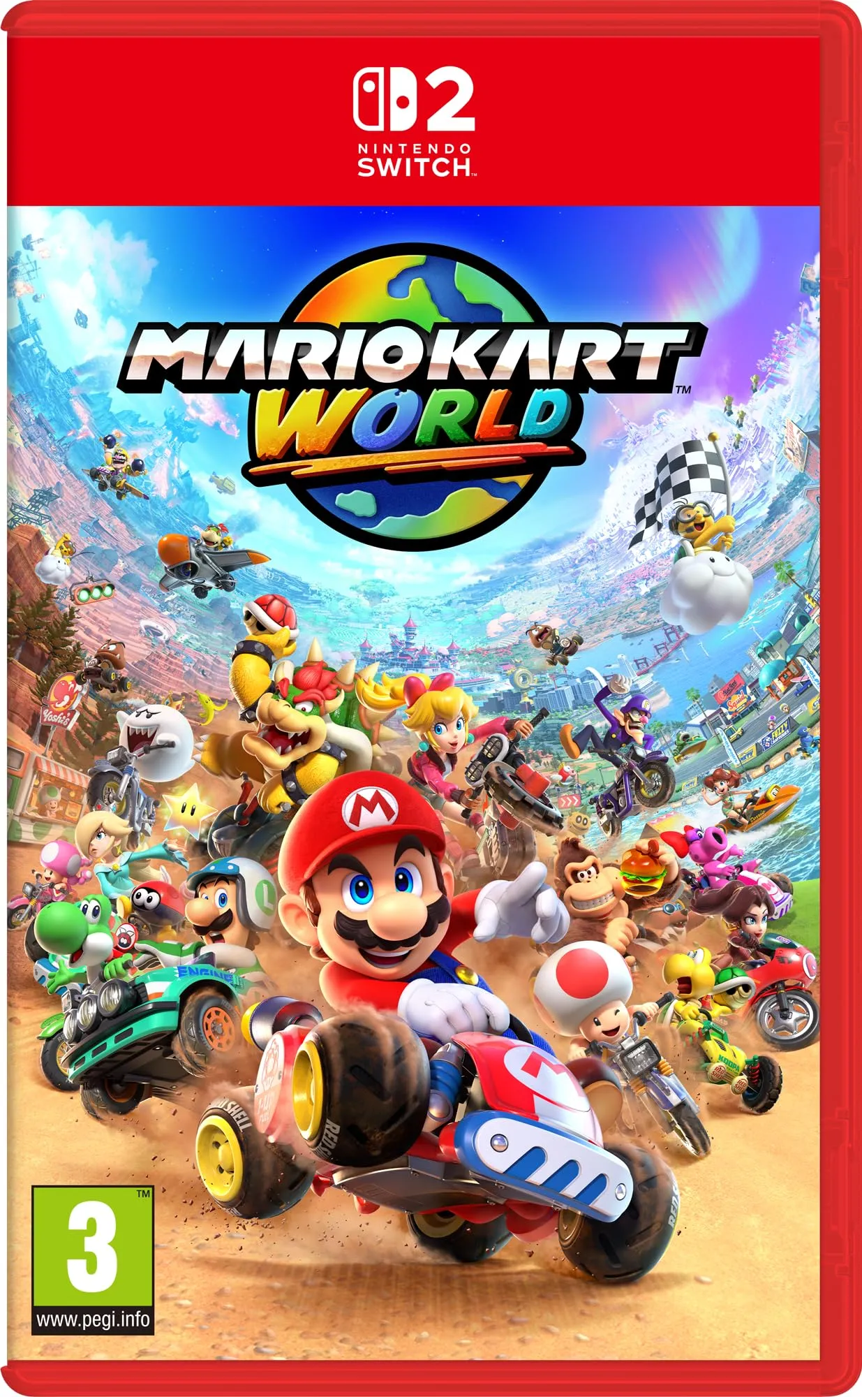 Mario Kart World - Edizione Italiana - Versione su Scheda Nintendo Switch