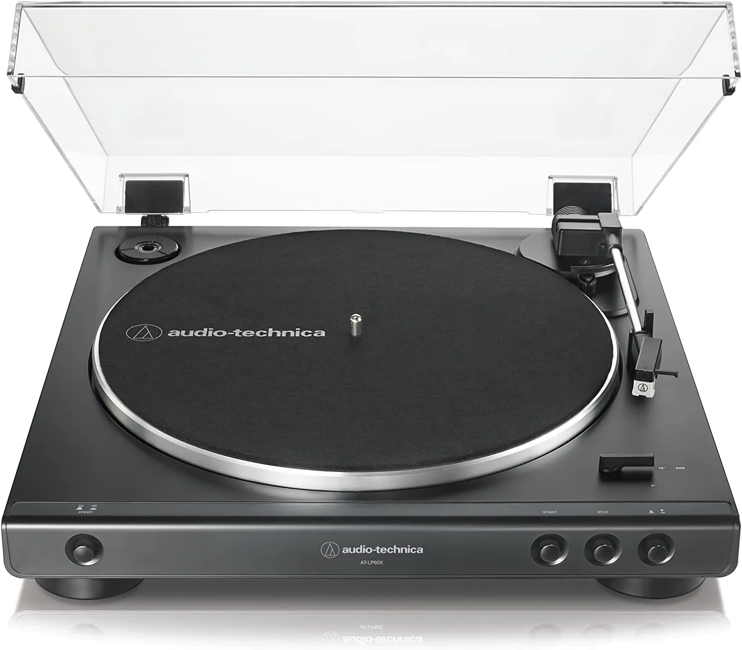 Audio-Technica AT-LP60XBK Giradischi completamente automatico