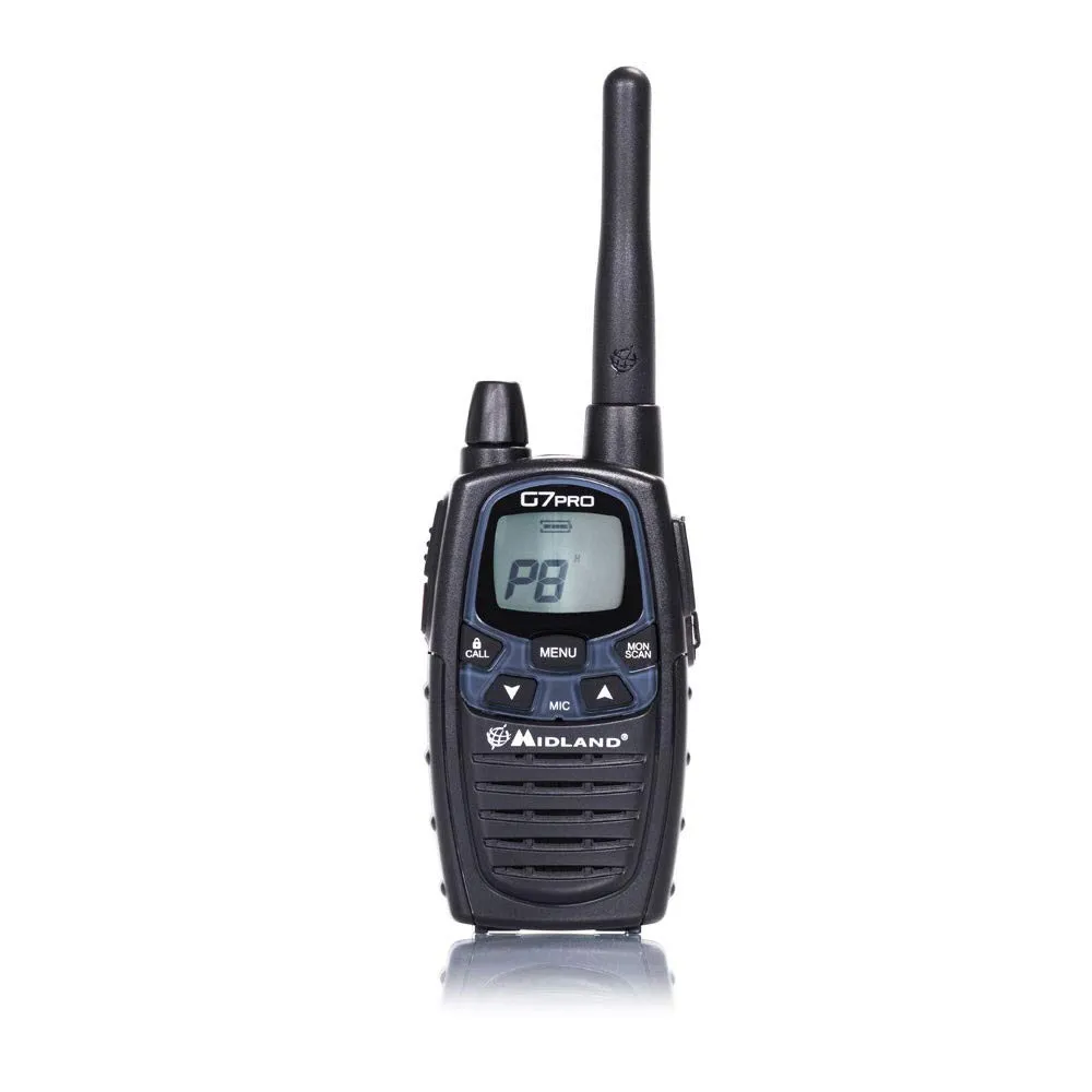 Midland G7 Pro - Ricetrasmittente Dual Band per Avventure Outdoor