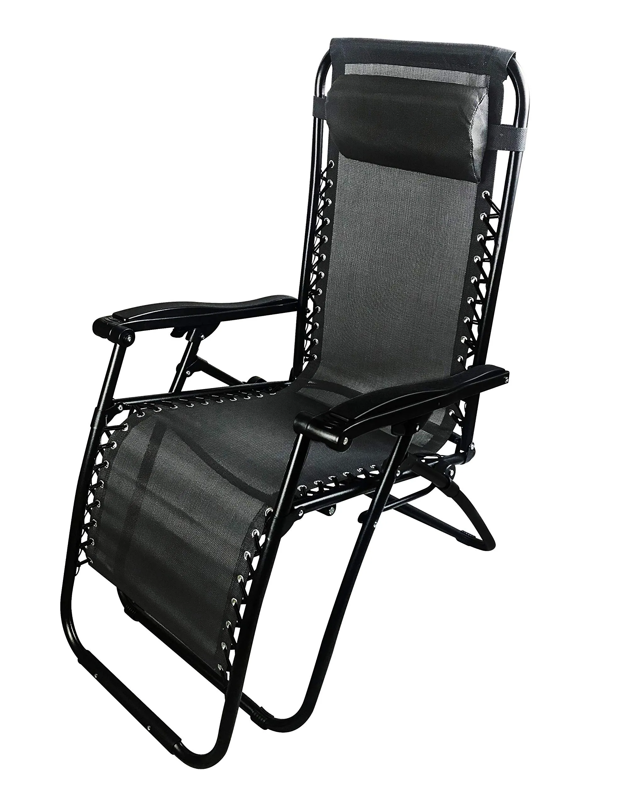 Sdraio Pieghevole Multiposizione Garden Friend Siesta Nera