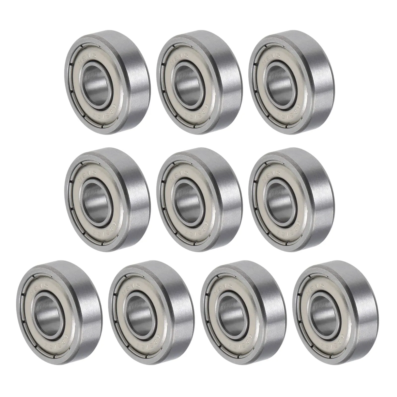 QUARKZMAN R1660ZZ Cuscinetti a Sfera 6x16x5mm - Set da 10 Pezzi