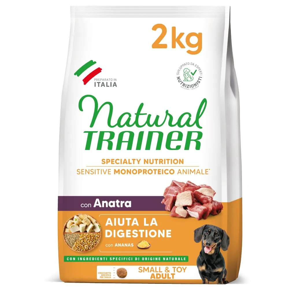 Natural Trainer Sensitive No Gluten Adult Anatra - 2kg