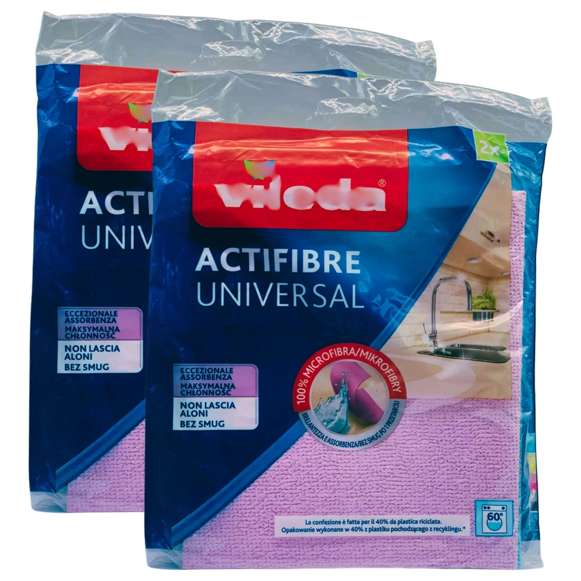 FEI FAN Panno ACTIFIBRE UNIVERSAL - 2 Confezioni
