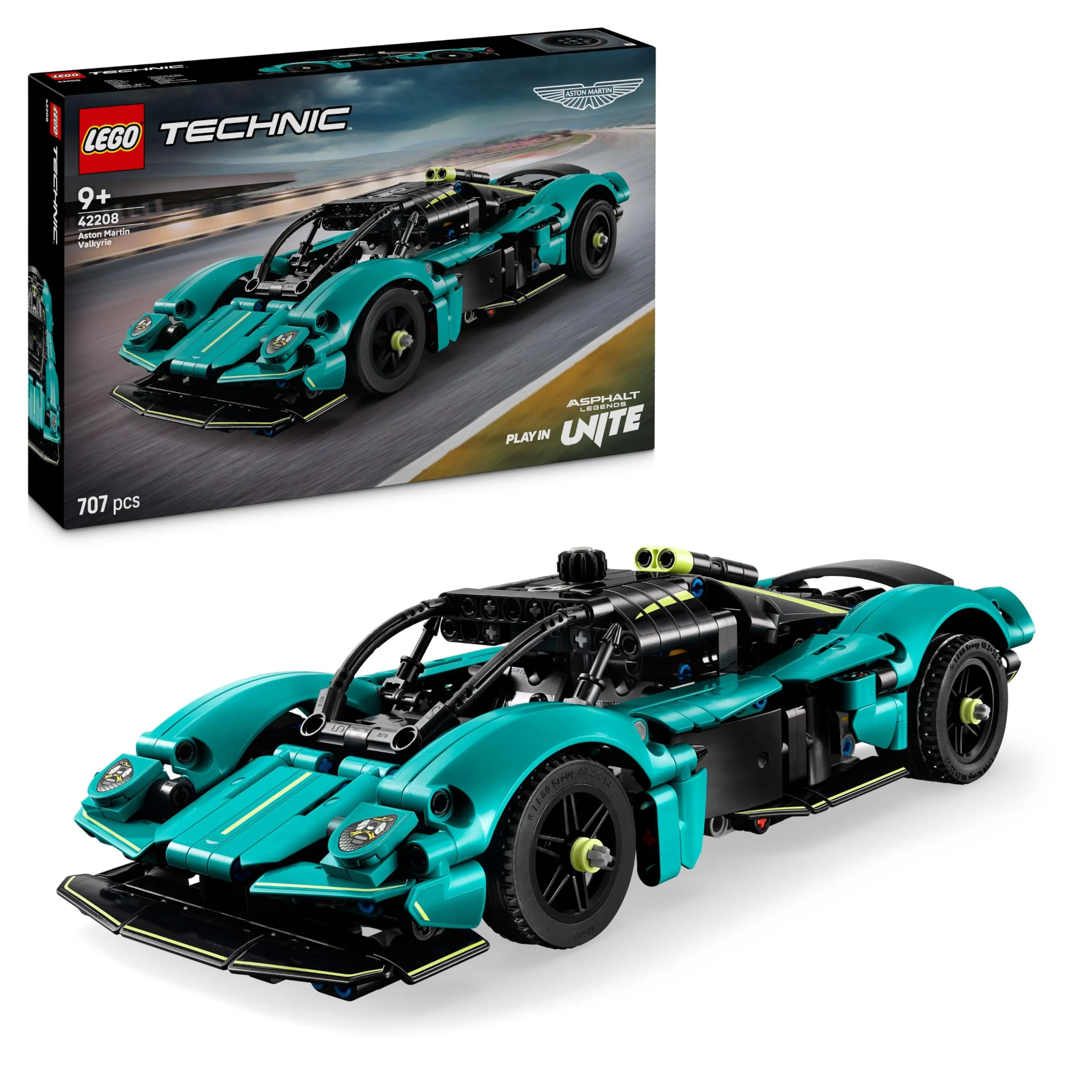 LEGO Technic Aston Martin Valkyrie AMR Pro - Auto Sportiva da Costruire