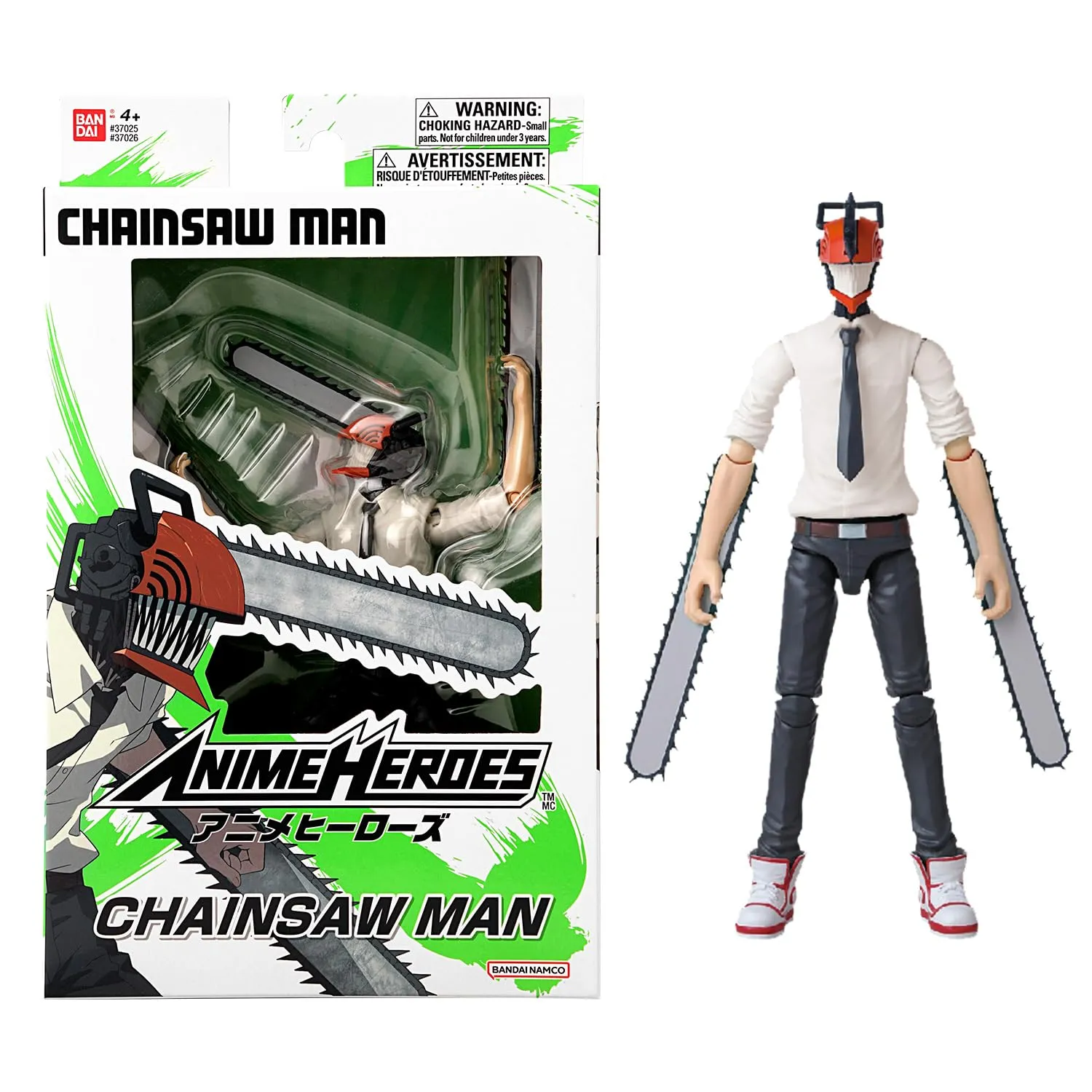 Bandai Anime Heroes Chainsaw Man Action Figure