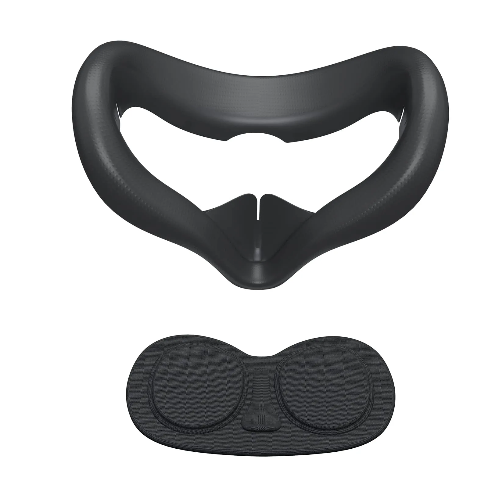 SUPERUS Cover e Copri Lenti in Silicone per Oculus/Meta Quest 2 - Nero