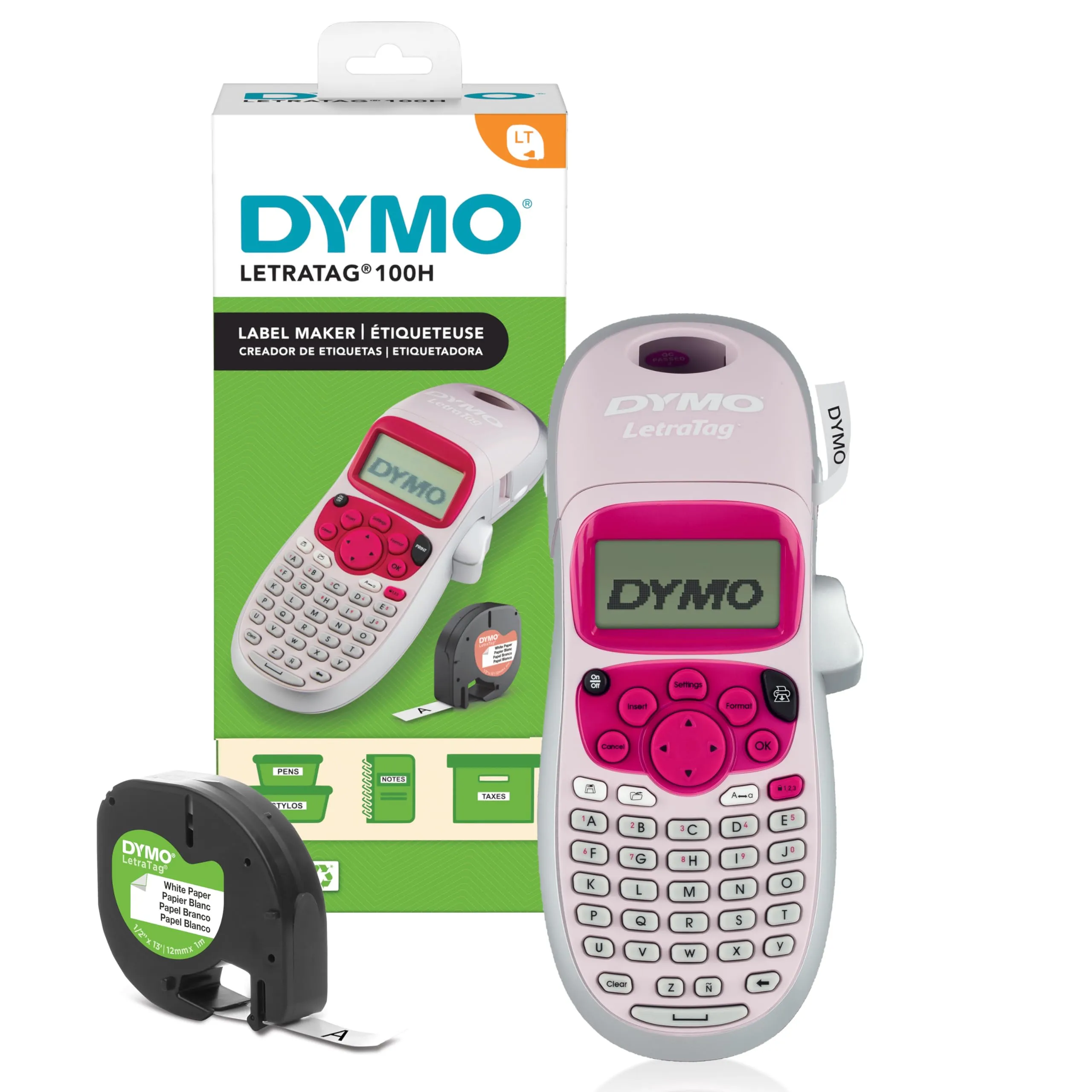 DYMO LetraTag LT-100T Etichettatrice - Rosa