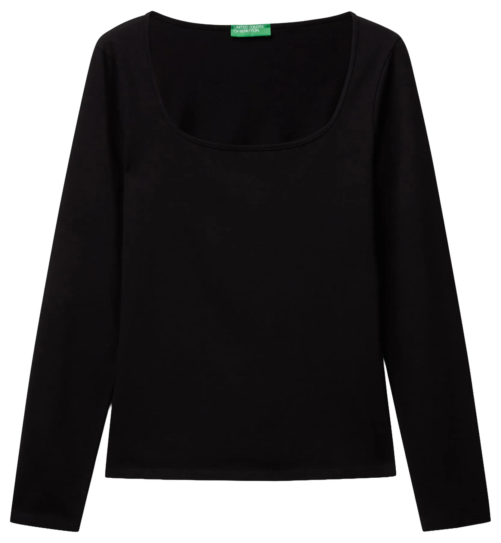 United Colors of Benetton T-Shirt Manica Lunga Slim Fit - Eleganza Quotidiana