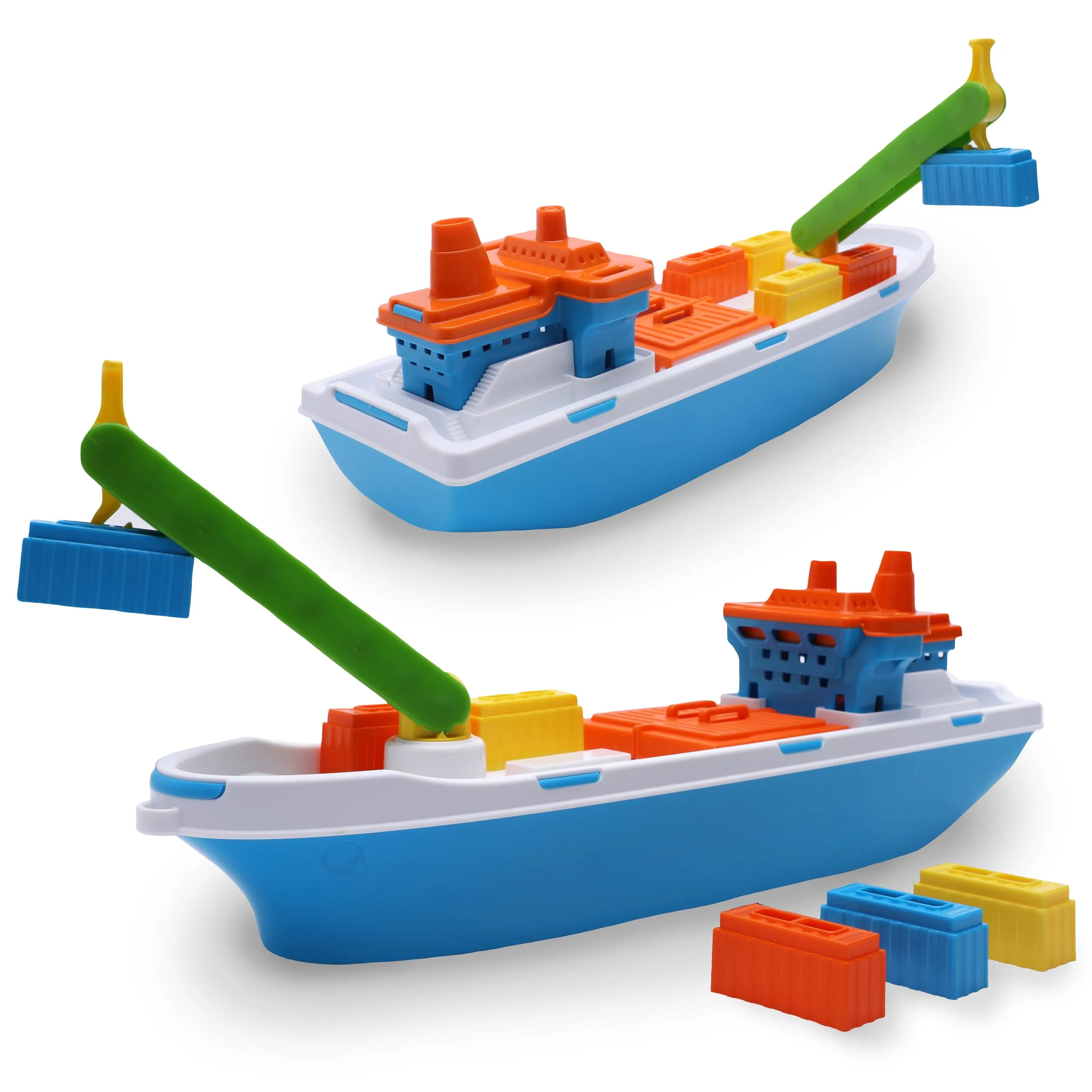 Toyland® Nave da Carico Colorata da Bagno